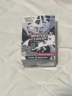 New Sealed Pokemon TCG White Flare Booster Bundle Scarlet & Violet 6 packs - Image 1