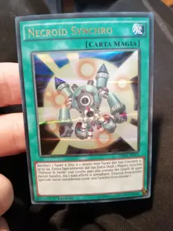 Carta Yugioh Necroid Synchro DUSA-IT015 Ultra Rara 1a Prima Edizione Ita NM - Image 1