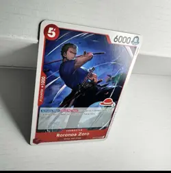 Roronoa Zoro OP11-016, UC, RED STRAW HAT LOGO 8, One Piece card, Akanegumo, ENG - Image 2