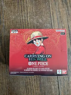 Bandai Namco One Piece Carrying On His Will Booster Box OP-13 English 2026 - Image 1