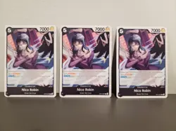 ONE PIECE English Nico Robin OP15-087 C Adventure on KAMI's Island x3 Set - Image 1