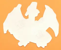 LARGE 6x8" VENDING PRIZE CHARIZARD BONUS PRISM STICKER POKEMON JAPANESE PM TPHLC - Image 2