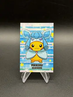 Glaceon Poncho Pikachu Pokemon 2025 Card Database Attack 2 Cracked Ice Holo Peru - Image 1