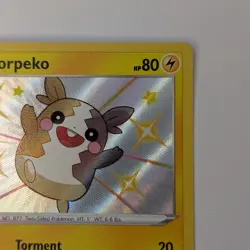 Morpeko Sv044/Sv122 Shining Fates Baby Shiny Holo Rare Pokemon Tcg - Image 3