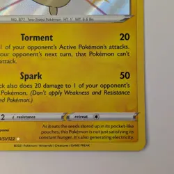 Morpeko Sv044/Sv122 Shining Fates Baby Shiny Holo Rare Pokemon Tcg - Image 4