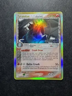 Tyranitar EX Delta Species 16/113 Reverse Holo Rare Stamped Pokemon TCG - Image 1