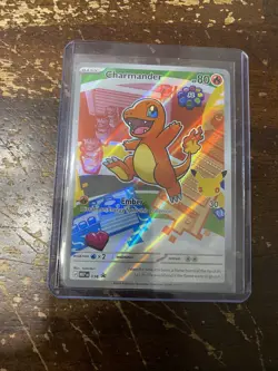 Charmander MEP 038 Pokemon First Partner Illustration Black Star Promo IN HAND - Image 1