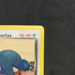 Pokemon TCG Rocket's Snorlax Gym Heroes 33/132 Rare Basic HP90 Attack 20 2000 - Image 3