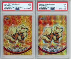 PSA 7 - Topps Chrome Arcanine - SPARKLE & TEKNO - Image 1