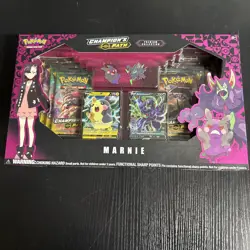 Pokemon TCG Champion's Path Premium Collection Marnie Box New Factory Sealed - Image 1