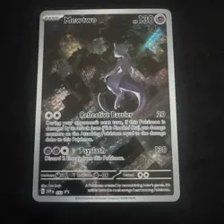 2023 POKEMON SV BLACK STAR PROMO 151 UPC #052 MEWTWO - Image 1
