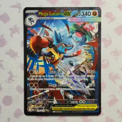 Mega Lucario Ex 179/132 SIR Mega Evolution Pokemon | Near Mint English - Image 1