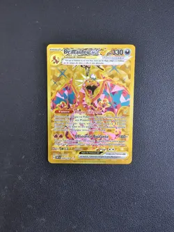 Carte Pokemon Dracaufeu EX 228/197 Gold EV3 Flammes Obsidiennes OBF FR Neuf - Image 1