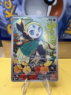 Pokemon TCG: Meloetta - Illustration Rare ME: Mega Evolution Promo #026 NM - Image 1