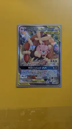 Pokemon TCG Mega Lopunny & Jigglypuff GX Tag Team 226/236 Cosmic Eclipse - Image 1
