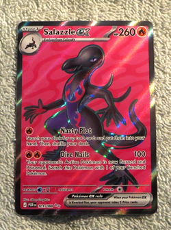 Salazzle ex 101/088 Ultra Rare Full Art Holo - Pokemon Perfect Order - English - Image 1