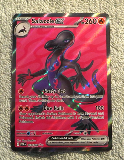 Salazzle ex 101/088 Ultra Rare Full Art Holo - Pokemon Perfect Order - English - Image 2