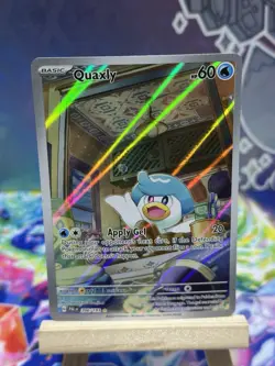 QUAXLY 2023 POKEMON PALDEA EVOLVED ILLUSTRATION RARE 206/193 - Image 1