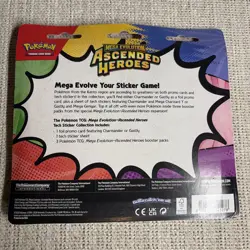 Pokemon Ascended Heroes Tech Sticker Collection / Charmander- Sealed - Image 3