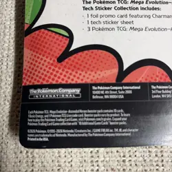 Pokemon Ascended Heroes Tech Sticker Collection / Charmander- Sealed - Image 4