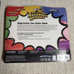 Pokemon Ascended Heroes Tech Sticker Collection / Charmander- Sealed - Image 5