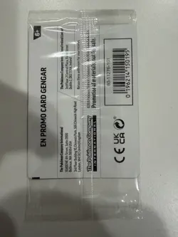 2026 Pokemon Gengar 050/088 GameStop Promo SEALED Perfect Order Stamped NM - Image 2