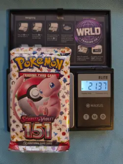 Pokemon TCG 151 Booster Pack VERY HEAVY!! 🔥 21.37g (Factory Sealed)✅ - Image 1