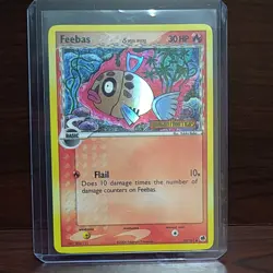 Pokemon Feebas 49/101 Delta Species Dragon Frontiers 2006 Reverse Holo - Image 1