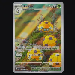Dottler 184/182 Paradox Rift Illustration Rare Pokemon TCG NM - Image 1