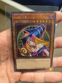 Yugioh! 1x Dark Magician Girl MP24-EN009 Quarter Century Secret Rare 1st Ed NM - Image 1