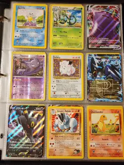 Huge Pokemon Collection Binder Vintage Modern Lot of Cards Holos Rares WoTC Etc - Image 1