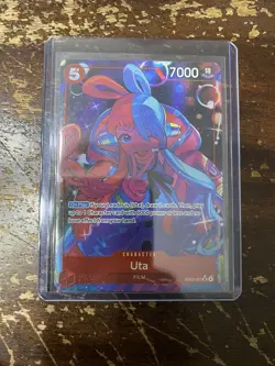 Uta (003) Alternate Art EB03-003 Extra Booster One Piece Heroines Edition VHTF - Image 1