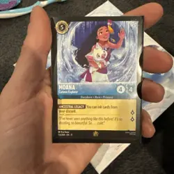 Disney Lorcana TCG Moana Curious Explorer NF 155/204 Legendary Winterspell - Image 2