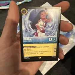 Disney Lorcana TCG Moana Curious Explorer NF 155/204 Legendary Winterspell - Image 3