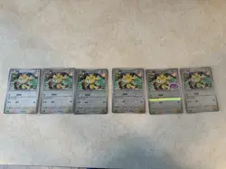 Pokemon S-Chinese exclusive Gem Pack Vol.3 CBB3C Meowth Holo card（6 pc set） - Image 1
