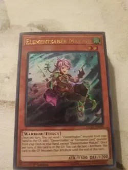 Elementsaber Makani - FLOD-EN020 - Ultra Rare - 1st Edition NM YuGiOh! Flames o - Image 1