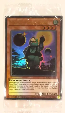 YU-GI-OH MASKED NINJA EBISU, LOST ART PROMO CARD, LART-EN064, YUGIOH, SEALED - Image 1