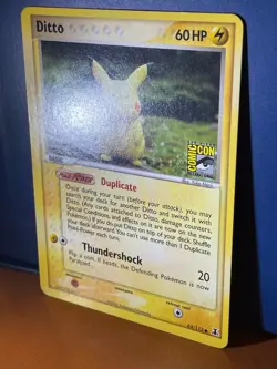 Pokemon Delta Species Ditto (Pikachu) Comic Con Promo Card 63/113 - Vintage Rare - Image 2