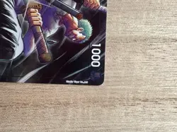 Bandai One Piece Roronoa Zoro Character Card OP15-094 (PROMO PACK) FULL ART - Image 3