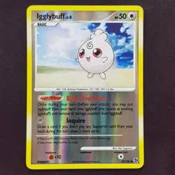Igglybuff 70/106 Reverse HOLO Rare💯MINT💯Great Encounters Pokemon Card TCG - Image 1