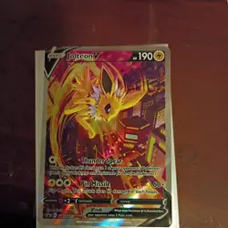 Jolteon V SWSH183 SWSH: Sword & Shield Promo Cards Holo - Image 3