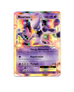 Pokemon Evolutions XY MEWTWO 51/108 Reverse Holo Card MINT-NM - Image 1