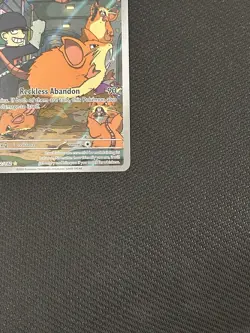 Pokemon TCG Team Rockets Raticate Card 202/182 Destined Rivals - Image 5