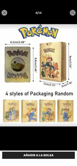 Golden Pokemon Cards – 55 New Cards. - Image 3