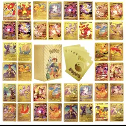 Golden Pokemon Cards – 55 New Cards. - Image 4