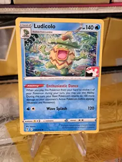 Ludicolo Pokemon Prize Pack Series 2 Promo Pokemon Card NM/LP Play Stamp - Image 1