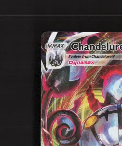 Chandelure VMAX 040/264 Fusion Strike Ultra Rare Holo Pokemon Card NM - Image 3