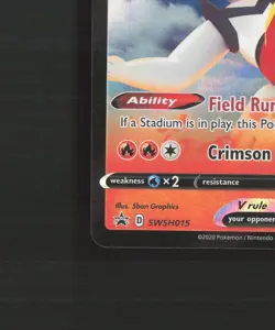 Cinderace V SWSH015 Sword & Shield Black Star Promo Holo Pokemon Card NM - Image 5