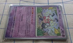 Mr. Mime Reverse Holo 122/165 Scarlet & Violet 151 Pokemon Card - Image 3