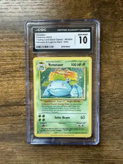 Venusaur 003/034 Classic Collection CLV Pokemon Card Game - CSG 10 - Image 1